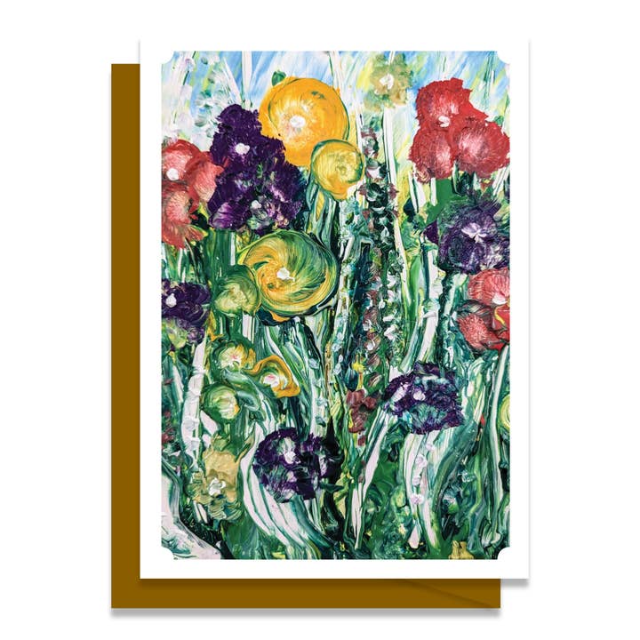 Originele Kunst Blanco Wenskaart - Wachten op de Lente 01 voor wholesale door Cherry Hill Studio