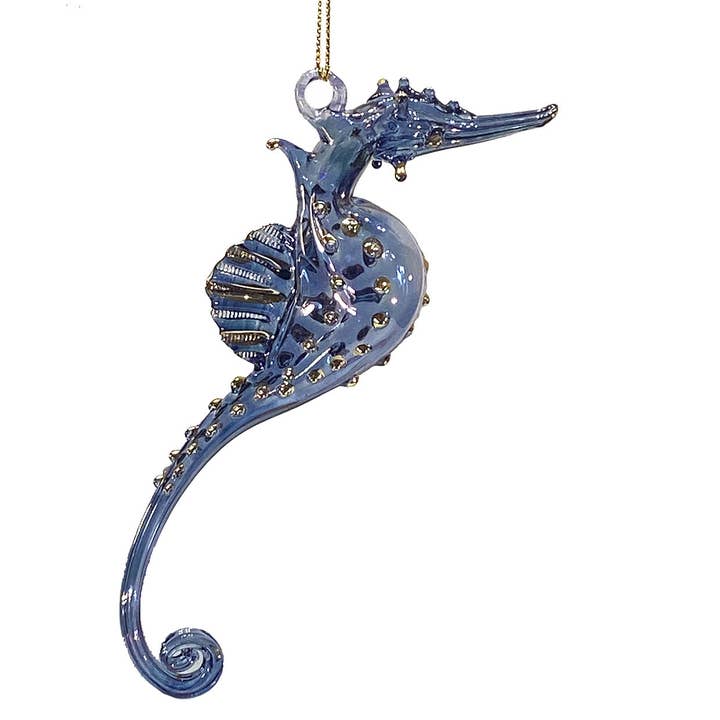 Hippocampe FIG020BL pour la vente par Unique Glass Ornaments