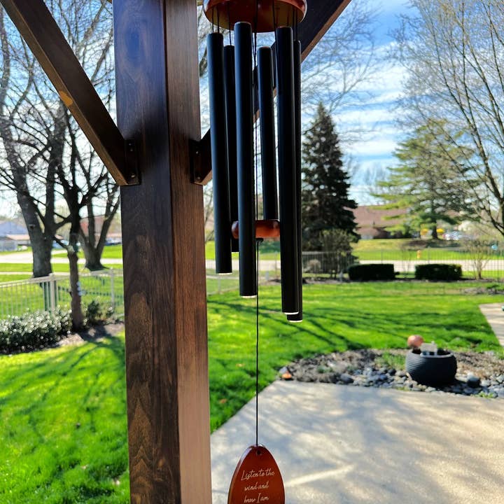 OBX Prep - Wholesale Wind Chime - Engraved Memorial Chimes – Personalized Wind Chimes for Cher