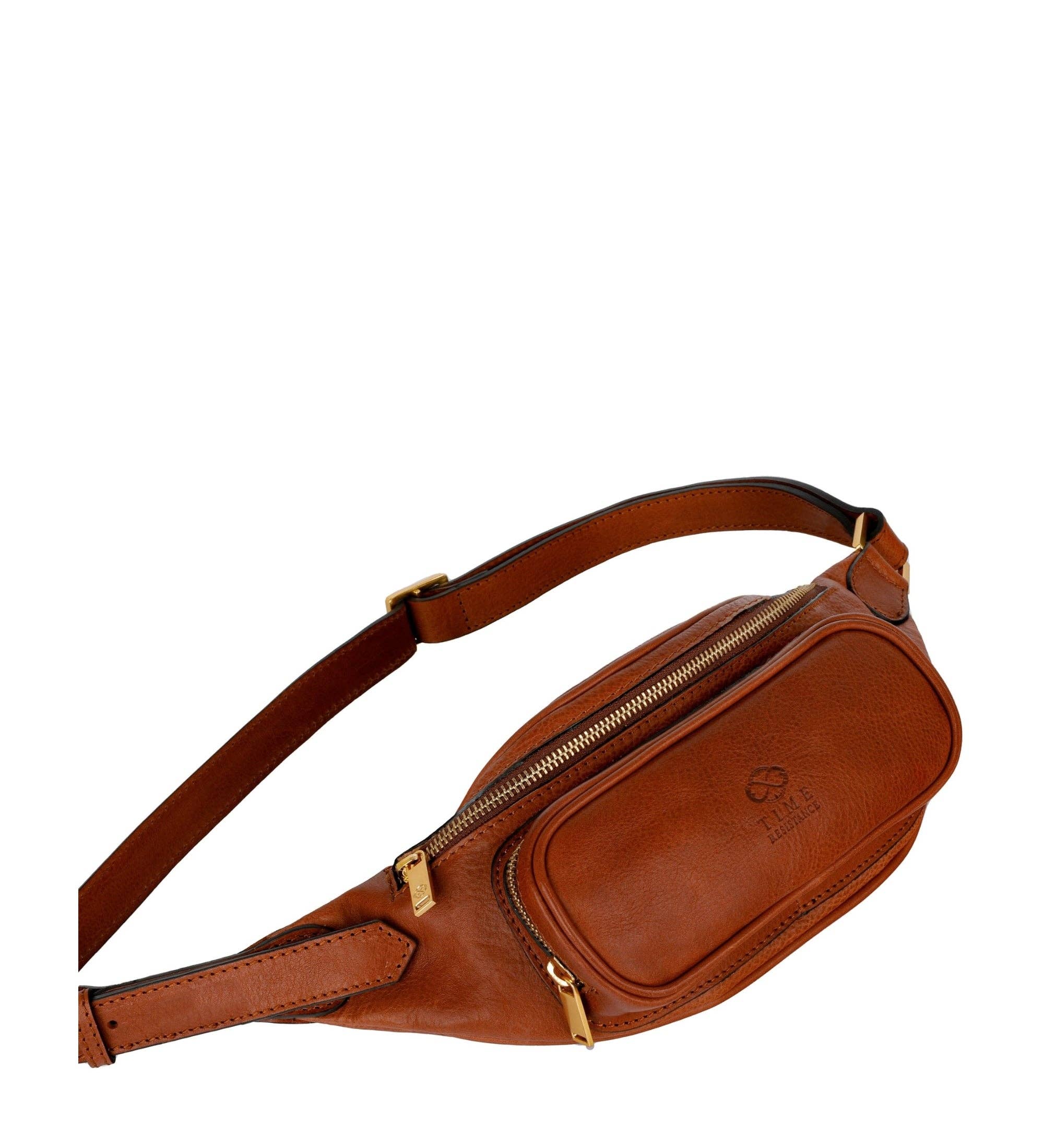 Time Resistance - Wholesale Belt Bag - Unisex - Leather Sling Bag Belly Bag - Independent People0