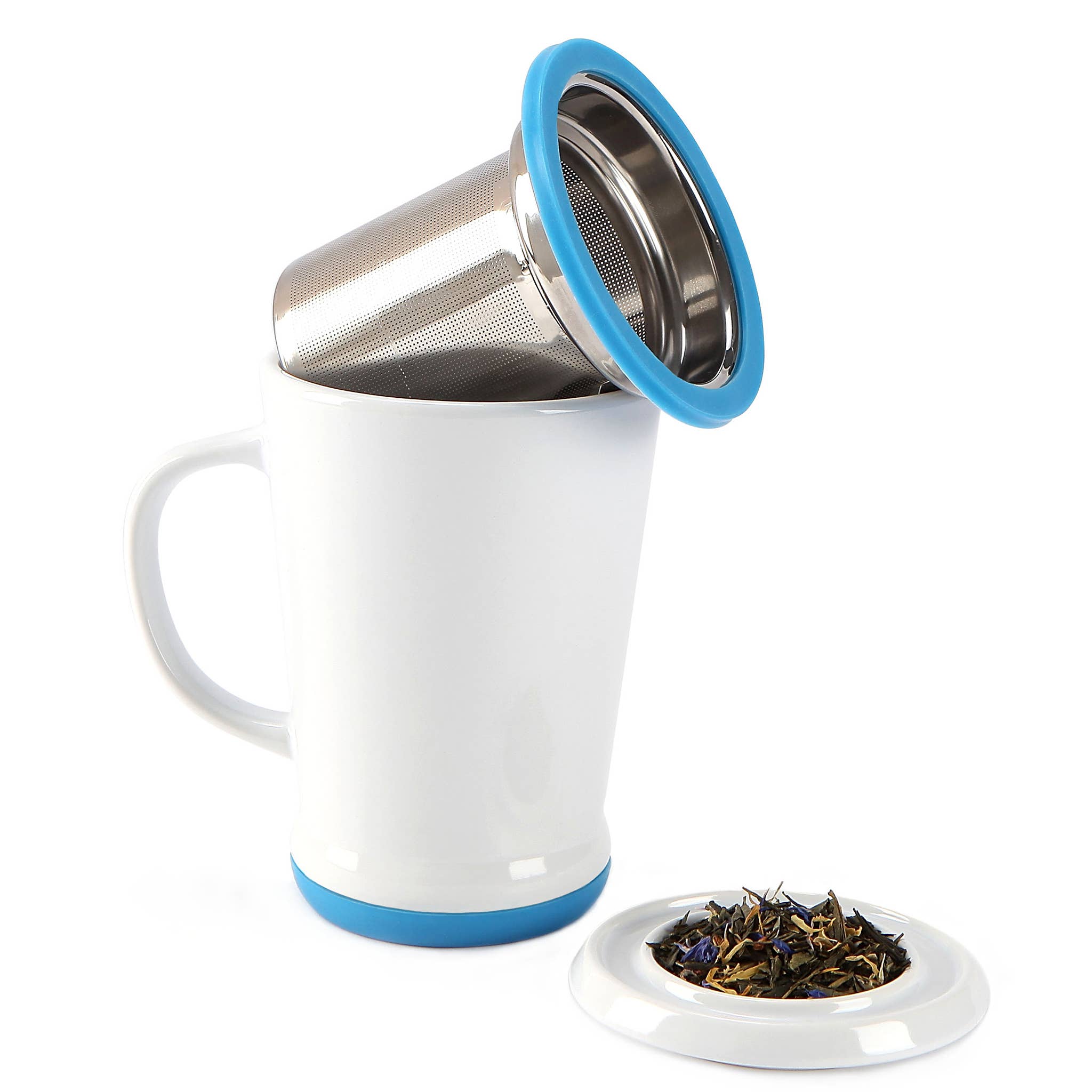 CasaWare – wholesale Tea strainer/infuser – 14oz Classic Tea Infuser Mug5