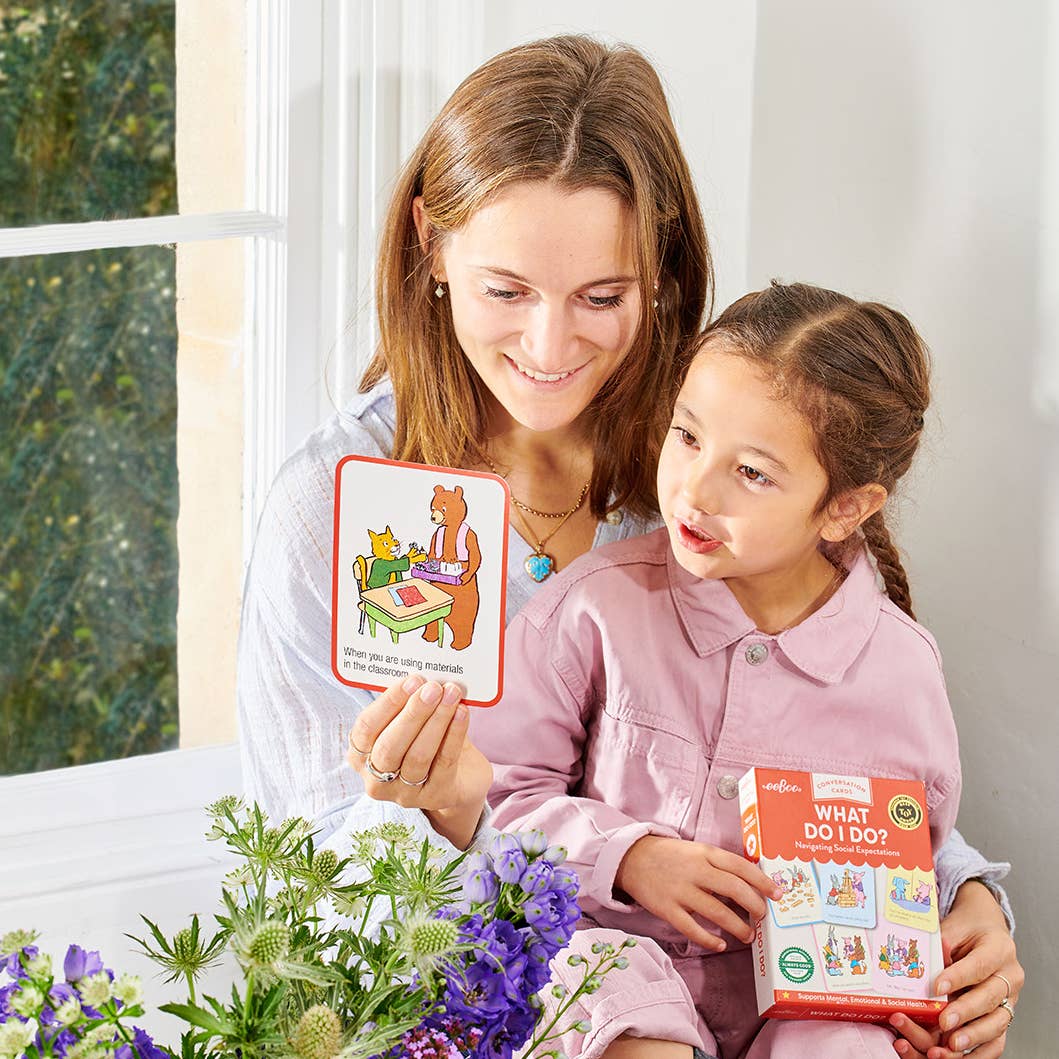eeBoo - Wholesale Learning Cards - Kids & Baby - What Do I Do? Conversation Cards4
