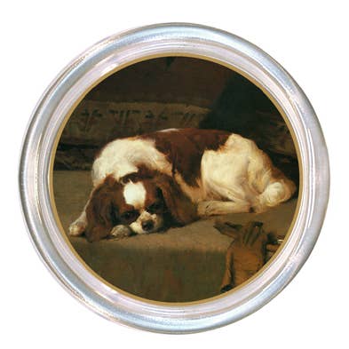 Sous-verre King Charles Spaniel C124- pour la vente par Marye-Kelley