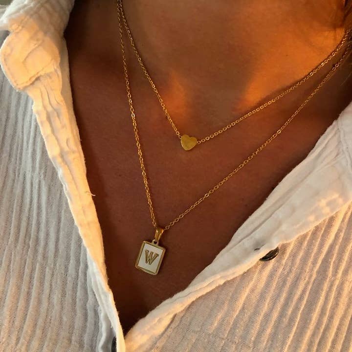 bubs & sass – wholesale Hänge-/berlockhalsband – litet hjärta halsband