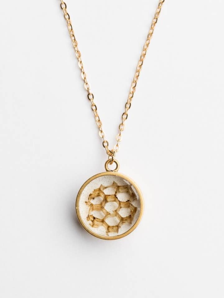 Honeycomb Deep Circle - Forgyldt for engroshandel hos Oaks & Ocean