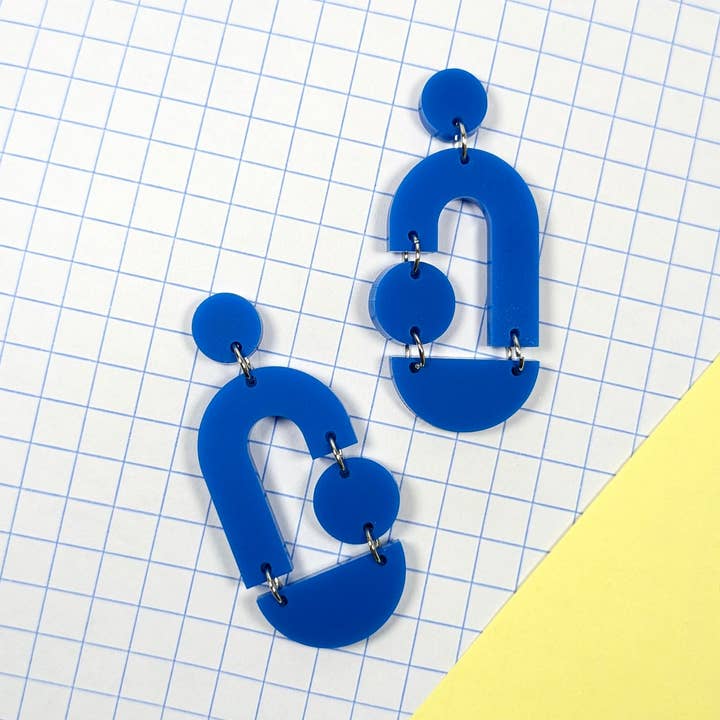 Pendientes abstractos midi para venta al por mayor de Crafted