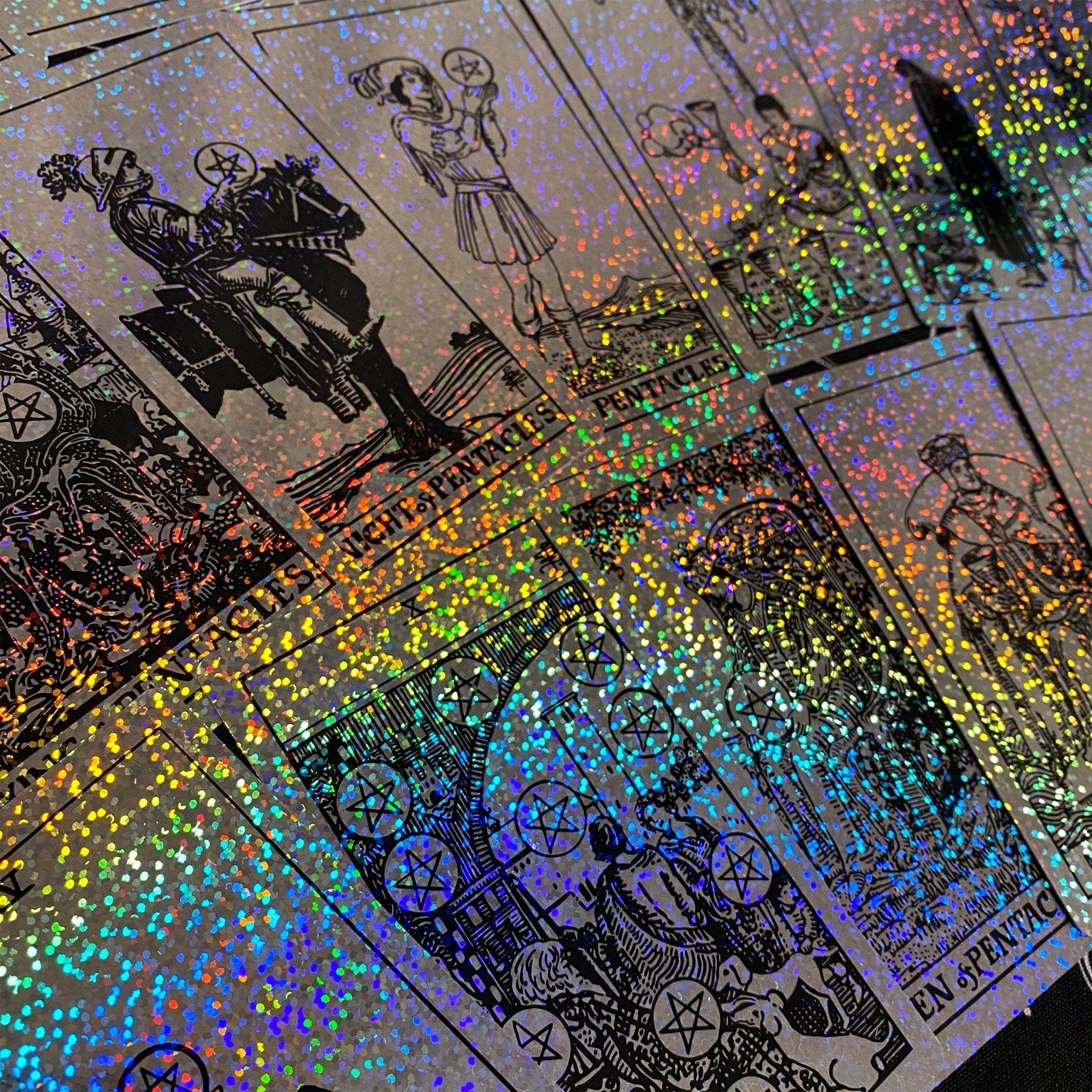 DarkForestLTD - Wholesale Tarot Cards - The Rider Waite Holographic Crystal Foil Tarot Deck3
