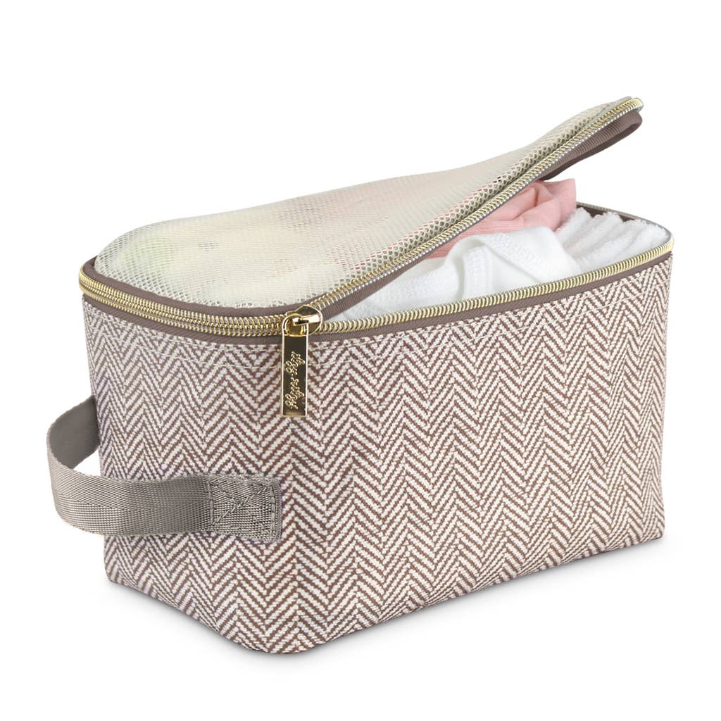 Itzy Ritzy - Wholesale Diaper Bag - Baby - Taupe Pack Like a Boss™ Diaper Bag Packing Cubes5