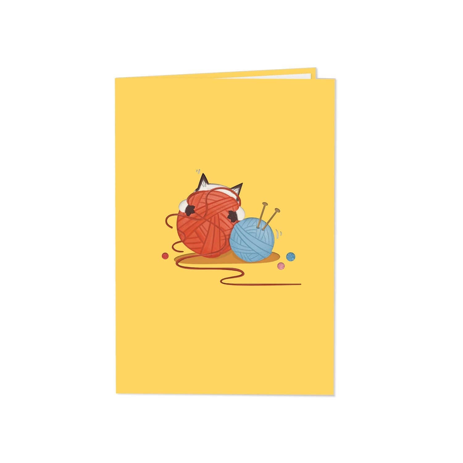 papercrush - Vendita all'ingrosso Biglietti di auguri - Biglietto pop-up con gatti carini 3D3