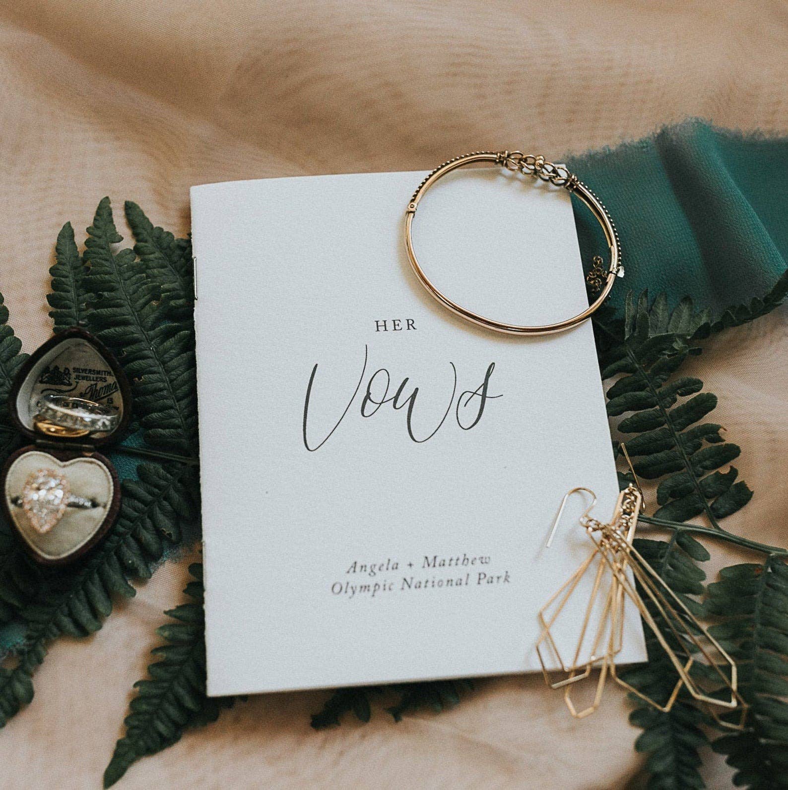 Sablewood Paper Company - Wholesale Journal/Diary - Couple Vow Books – Set of 2 (Wedding)3