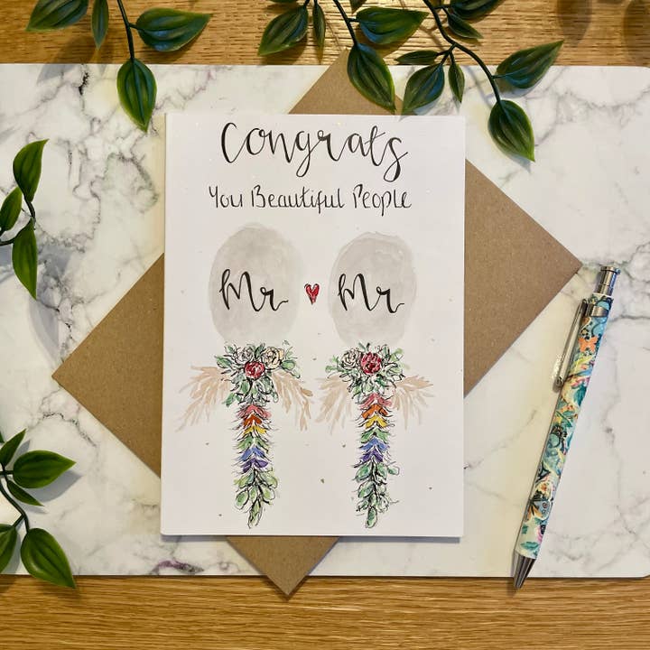 Parabéns, suas pessoas lindas! - Sr. & Sr. por atacado de Crafty Tinks