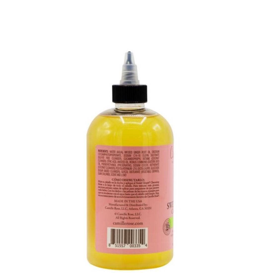 KT Supply - Wholesale Scalp/Hair Treatment - Camille Rose Naturals Sweet Ginger Cleansing Rinse 12Oz2