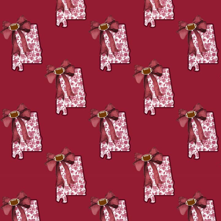 Crimson AL STATE (TALL) for wholesale by LA Koozie Company