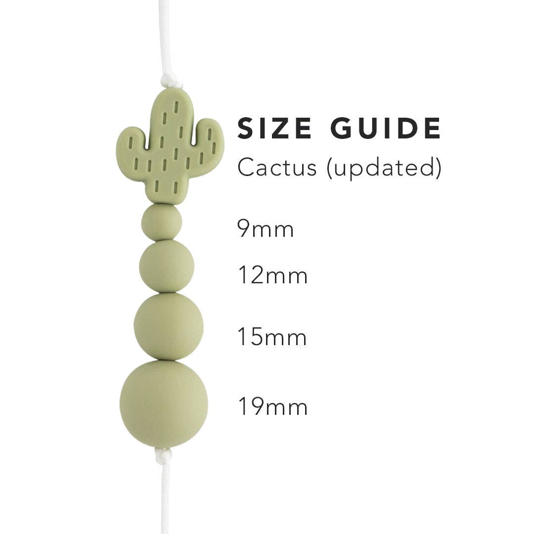 Cara & Co Silicone Craft Supply - Venta al por mayor Cuentas - Perlas focales de silicona tipo cactus1