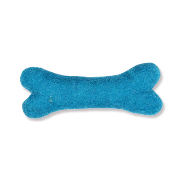 Ethical Global - Wholesale Pet Chew Toy - Dog - Eco Wool Dog Bones/Toys: Fun Colors (Fair Trade)2