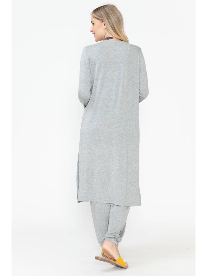Story Teller - Wholesale Top - Maternity - Maternity Jogger Pants Jumpsuit & Maxi Long Cardigan Sets