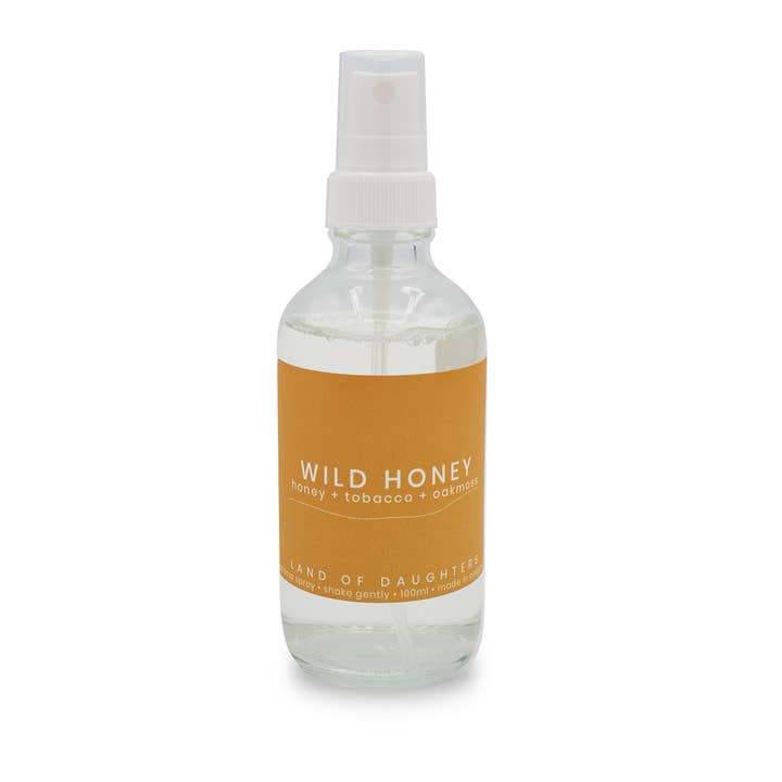 Wild Honey Aroma Spray for wholesale by Land of Daughters