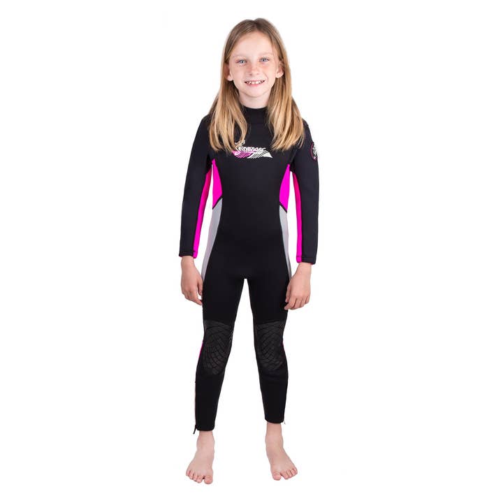 Scout 3mm Child Wetsuit - Pink for wholesale by Seavenger