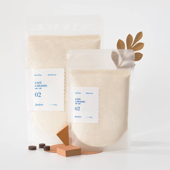 Bath soak - Coffee + Toffee for wholesale by Flambette