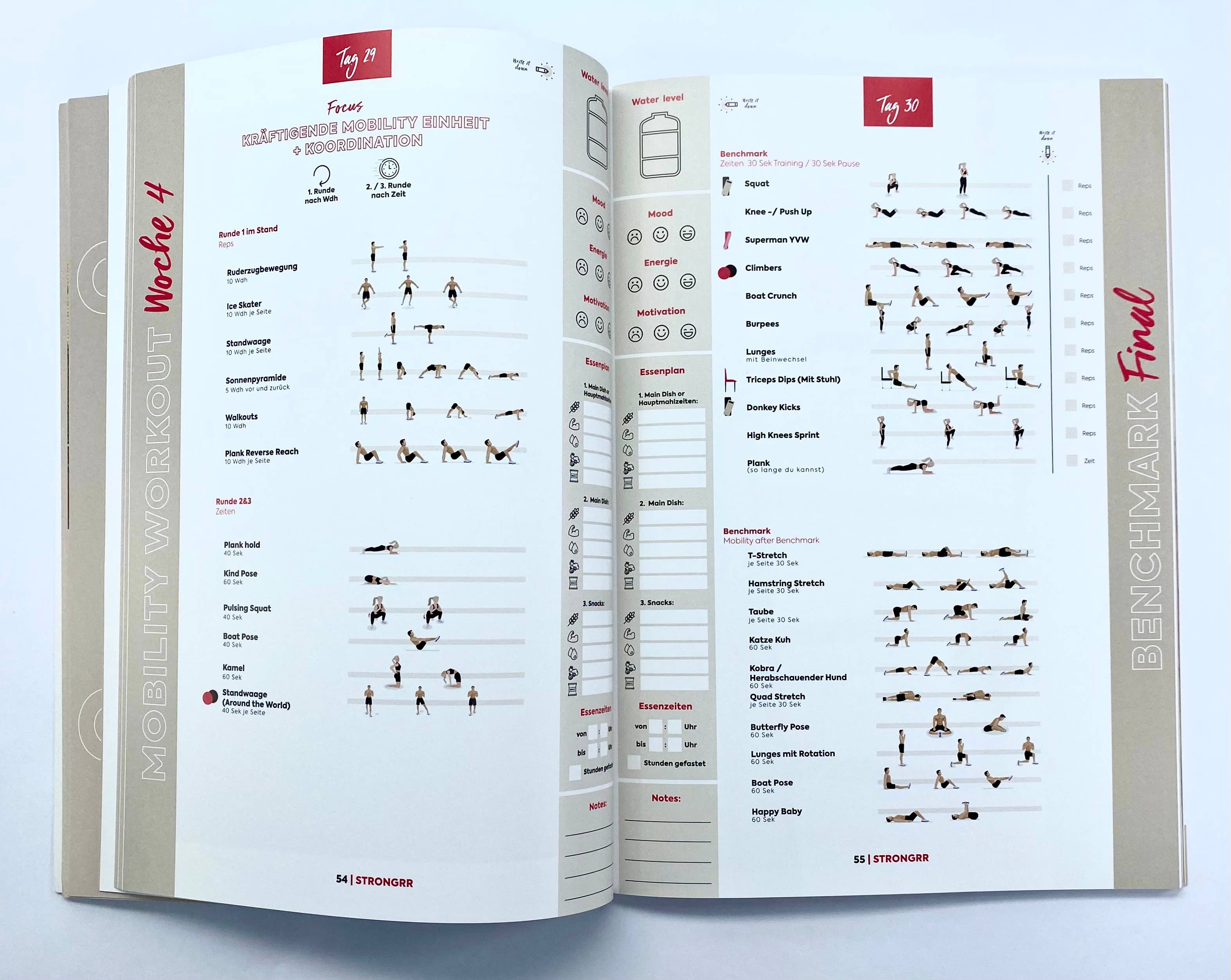 Salzmann Restwaren GmbH – Engroshandel Bog om fitness og motion – Strongrr sportbøger i 2 modeller11