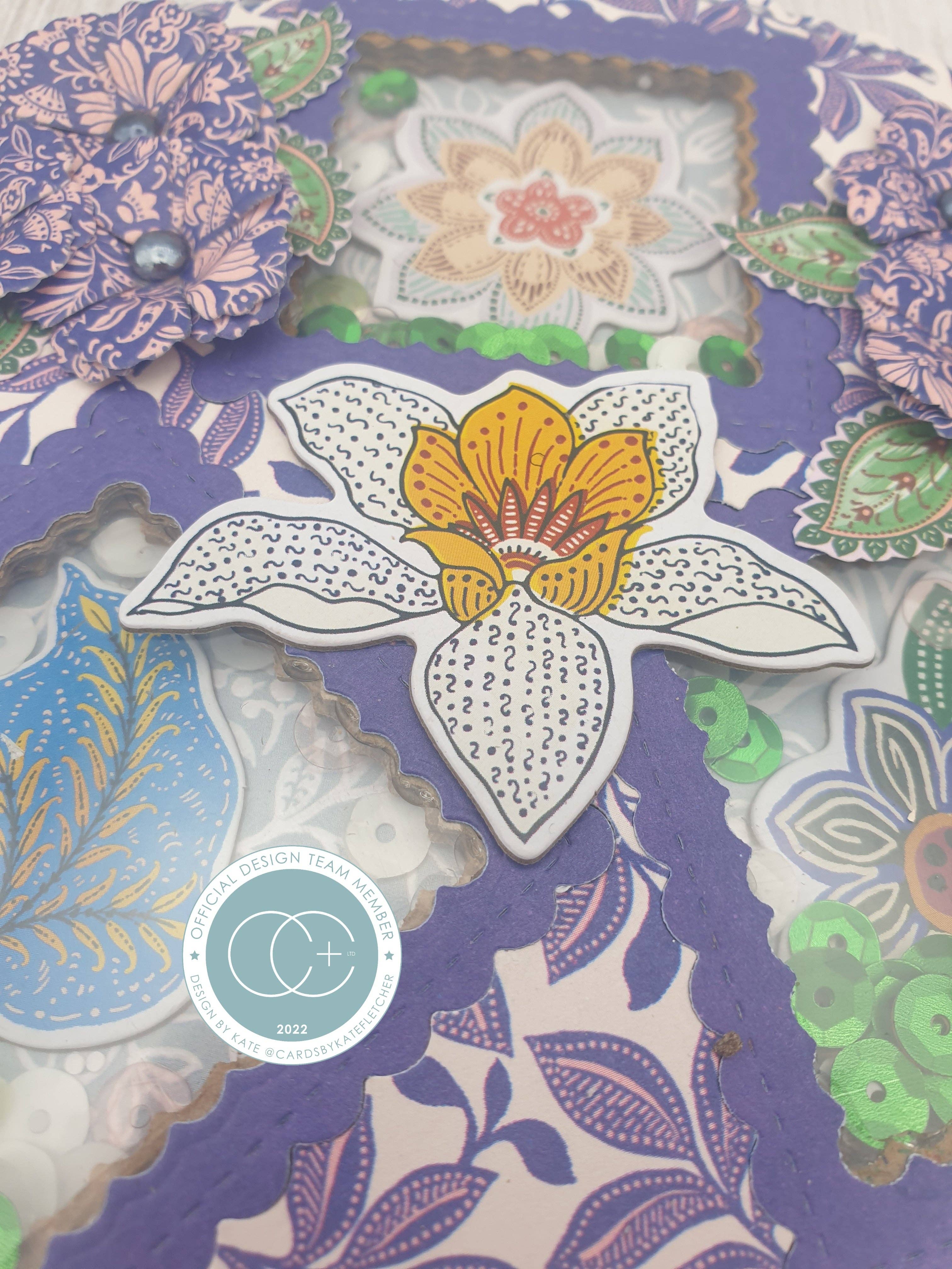 Ecstasy Crafts Distributing – Großhandel Bastelzubehör – Craft Consortium Enchanted Jungle Papierblock, 12 x 1218