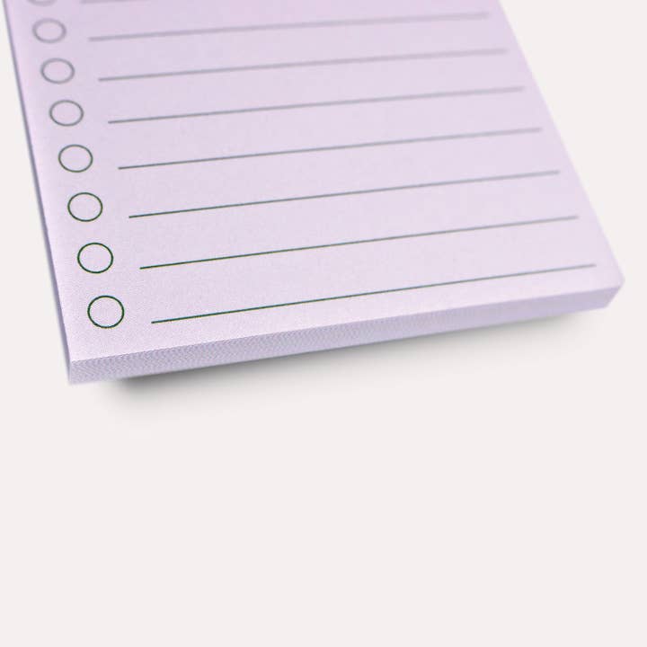 The Completist - Wholesale Sticky notes - August To Do Sticky Notes1