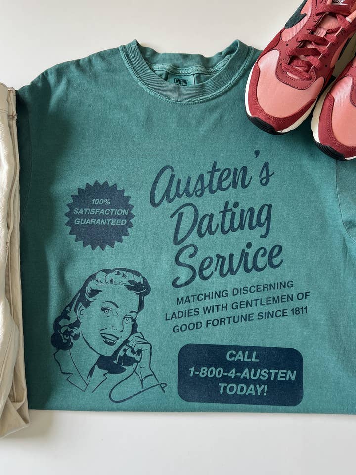 Dating Service Tee for wholesale by Inkwell Threads