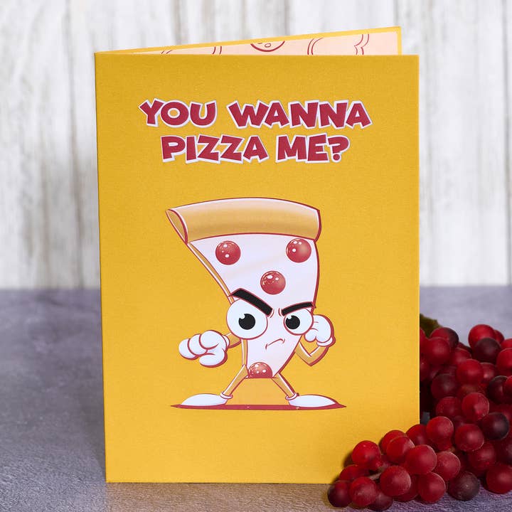 Dirty Pop Cards - Wholesale Love Card - Pizza Love Funny 3D Pop-Up Card for Pizza Lovers2