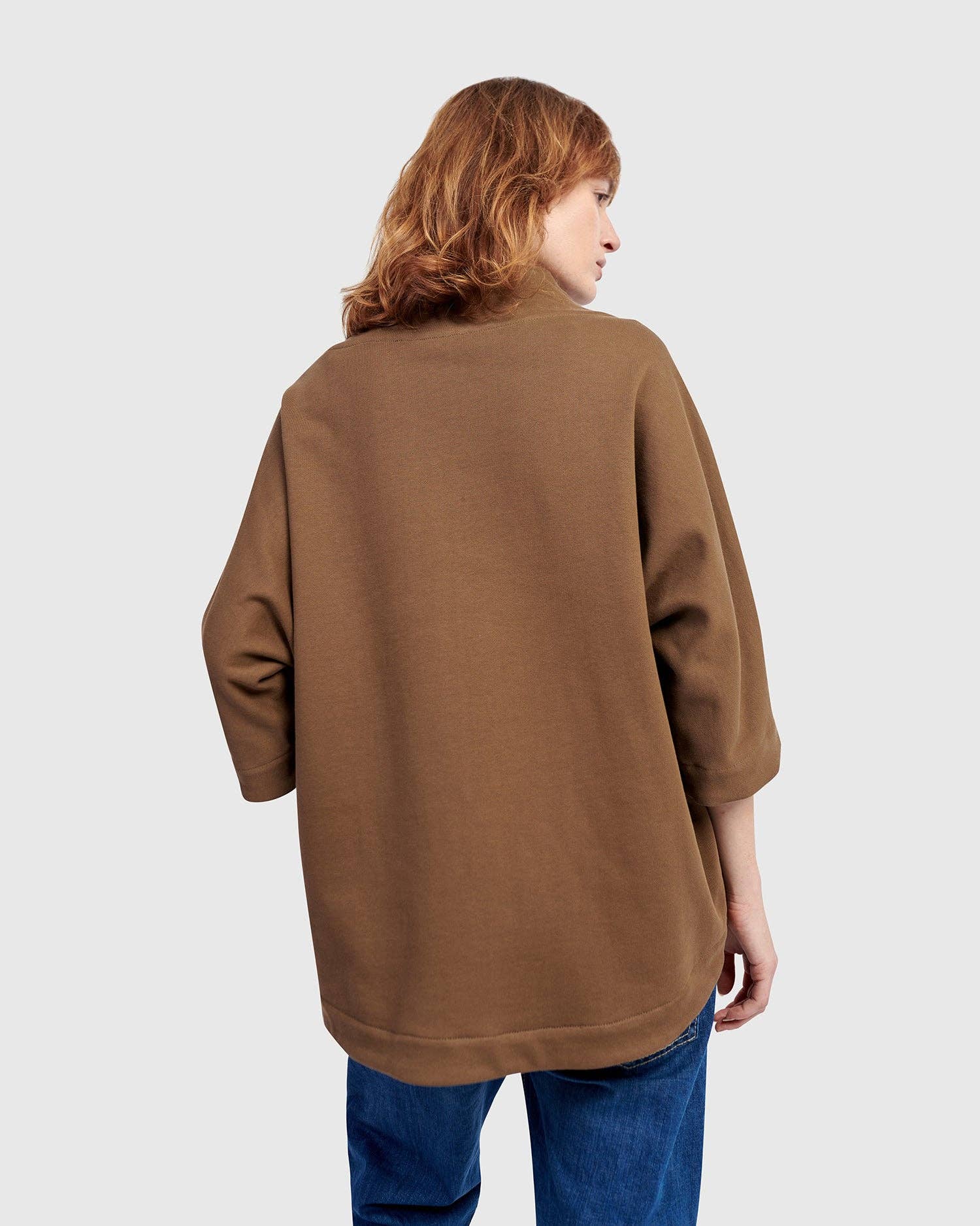 Urban Muff Pullover Top, Camel for wholesale on Faire4