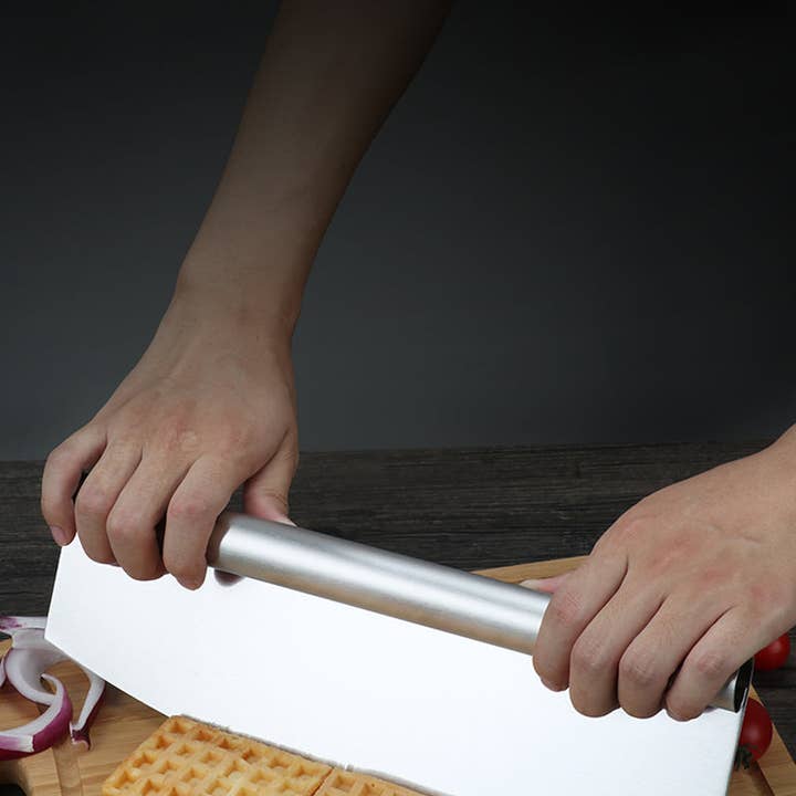 VIGOR – wholesale Pizza wheel – Pizza Rocker Cutter Stainless Steel Slicer Knife Sharp12