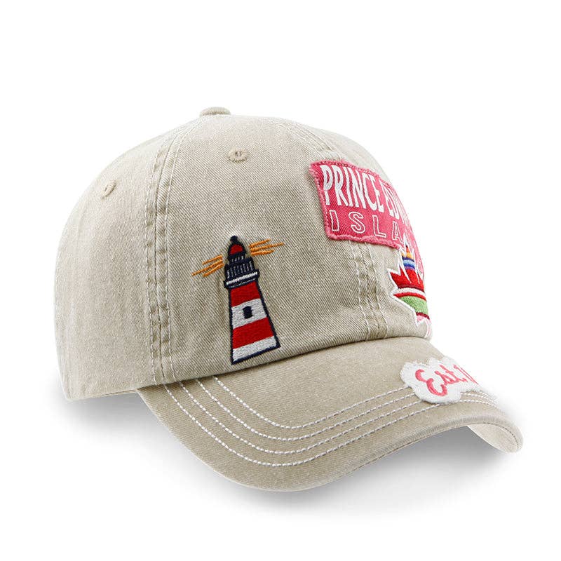 Northern Icons Canada - Wholesale Baseball Cap - Unisex - Prince Edward Island Patch Baseball Cap2