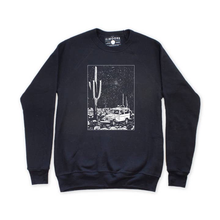 Moore Collection - Wholesale Graphic Sweatshirt - Unisex - Desert Cruiser Sweatshirt0