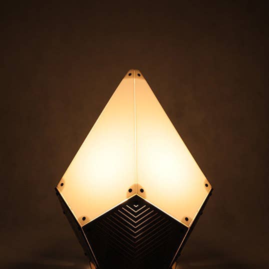 PAPERCRAFT WORLD - Wholesale DIY Craft Kit - SINAR Linez 3D Papercraft Table Lamp14