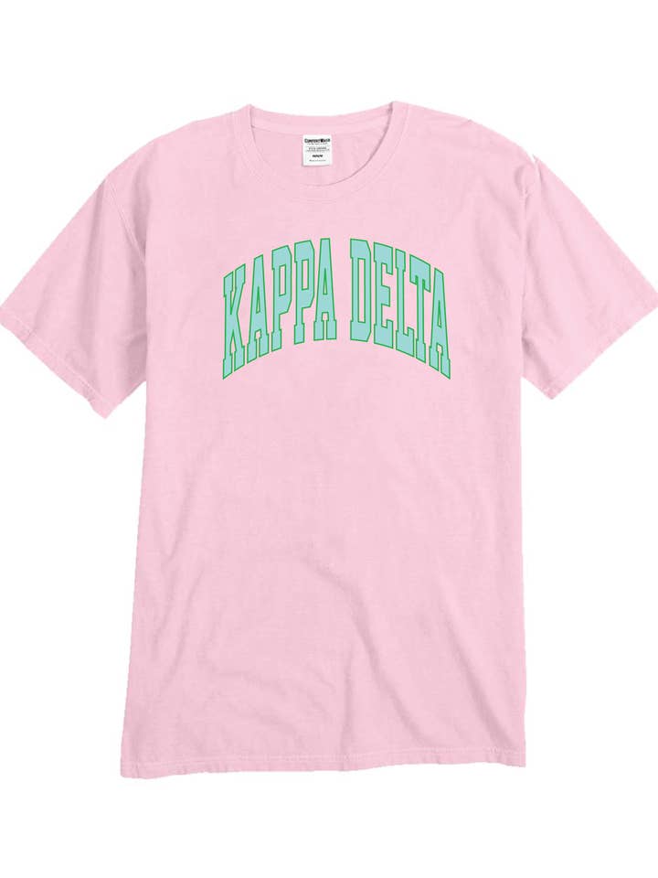 Swag - Wholesale Screen Printed T-Shirt - Unisex - KD Varsity Letters Tshirt3