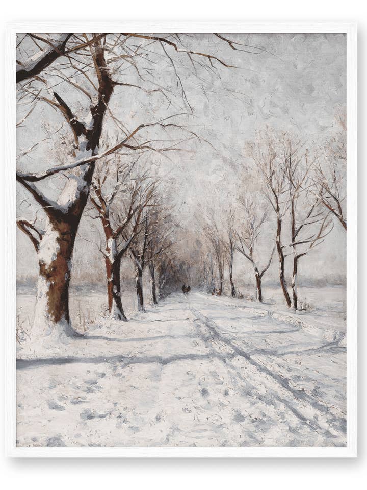 Snowy Winter Landscape for wholesale by Knot & Soul