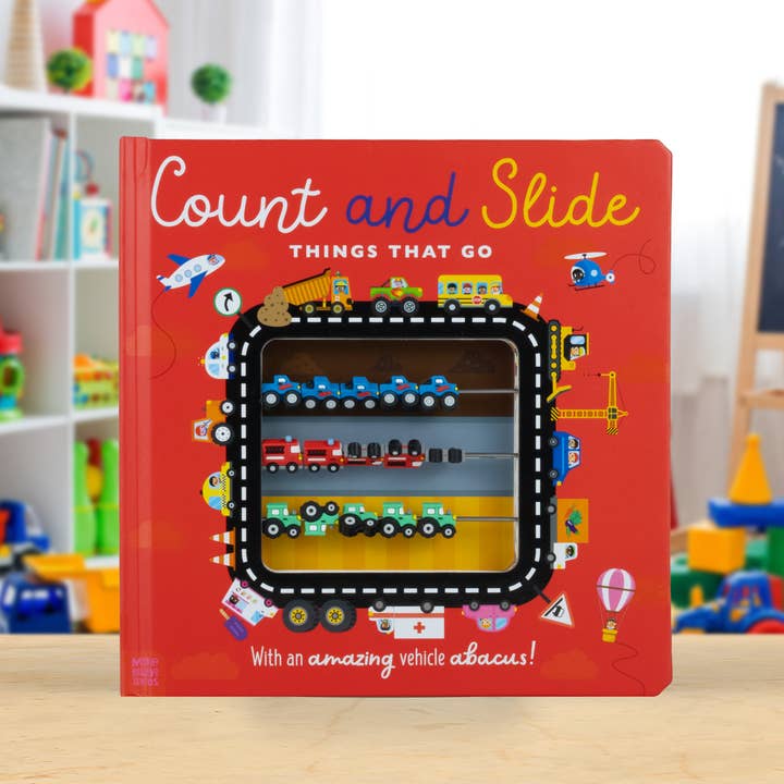 Count and Slide Things That Go for wholesale by Make Believe Ideas