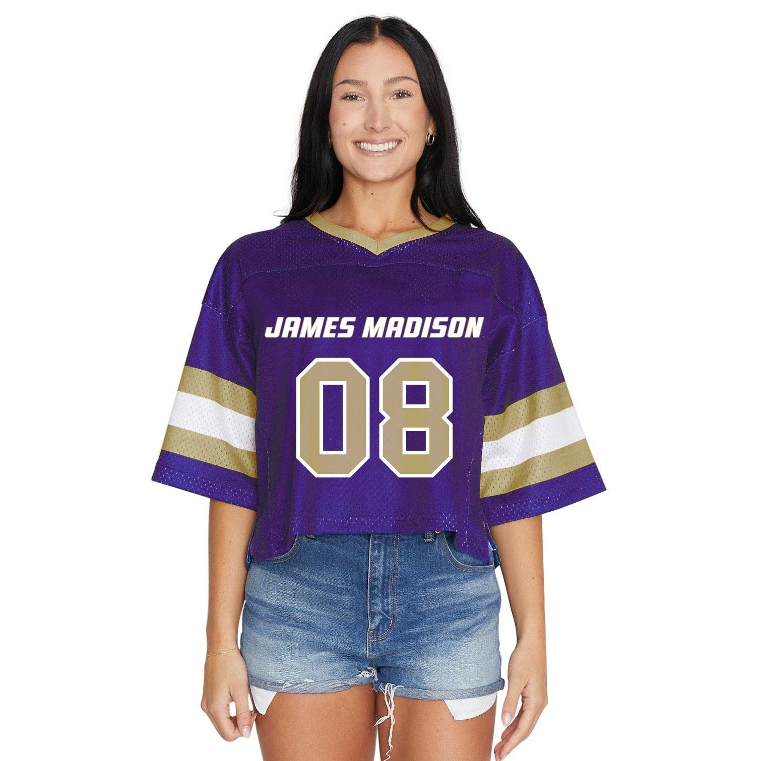 Lojo Collegiate Apparel – wholesale Shirt – Women’s – JMU Football Jersey0