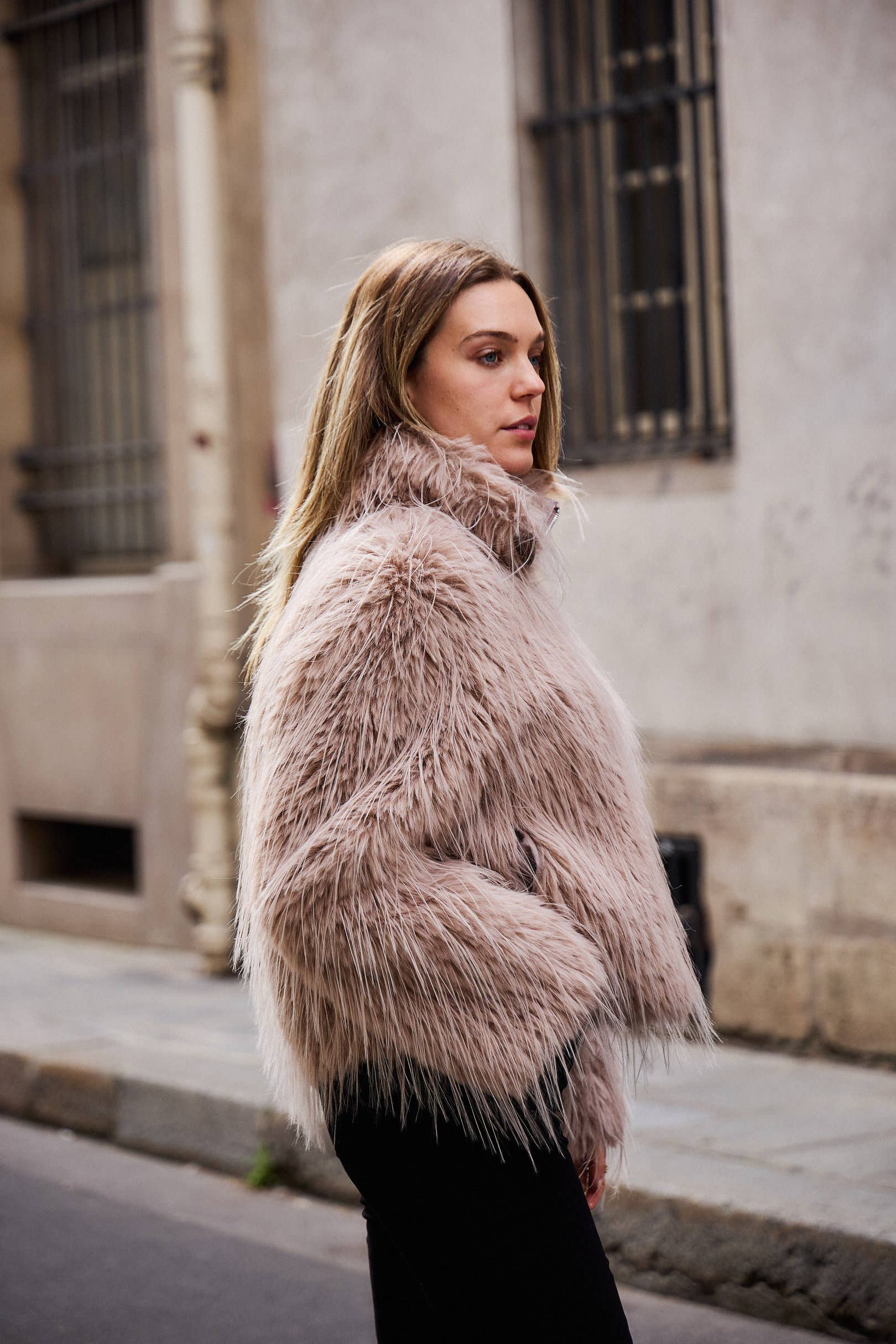 Giovanni Paris - Wholesale Fur/Faux Fur Coat - Women's - Lou Jacket2