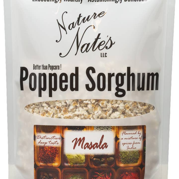 Nature Nate's LLC - Wholesale Puffed Snack - Popped Sorghum Masala0