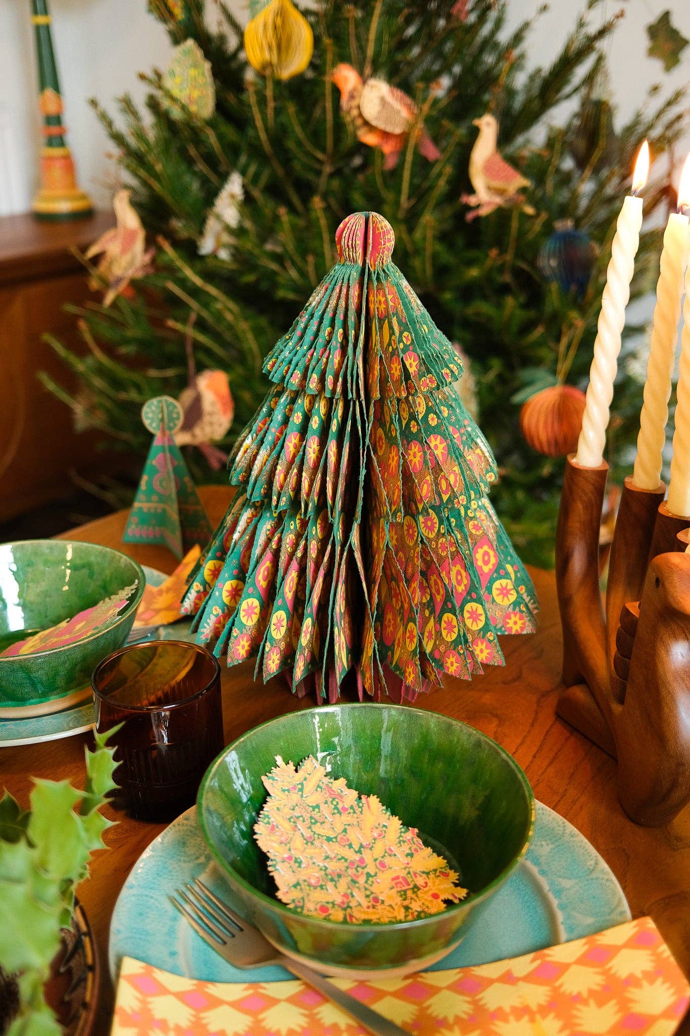 East End Press - Wholesale Christmas Decoration - Christmas Tree Honeycomb17