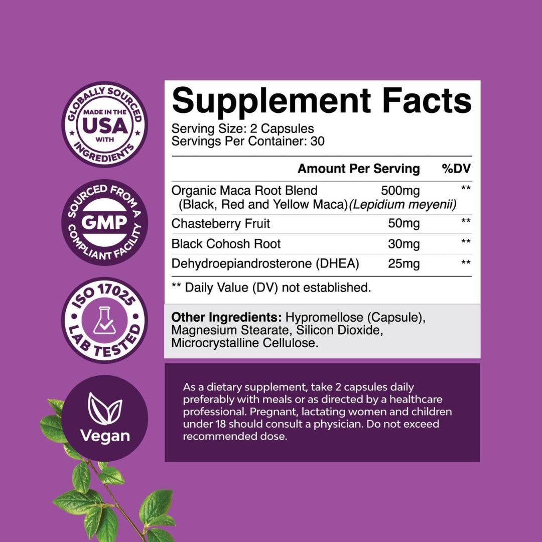 Nature's Craft - Wholesale Oral Supplement/Vitamin - Pre-Menopause Support Supplement – Women’s Wellness Formula2