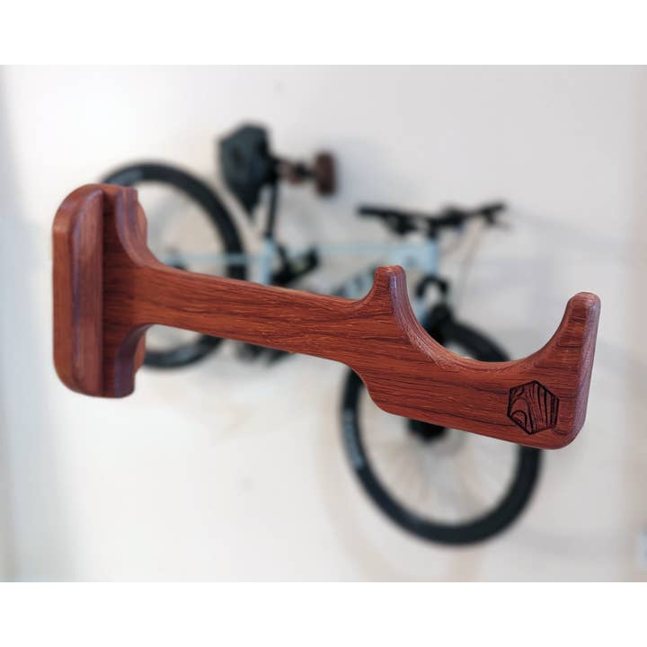 Soporte minimalista para bicicleta, colgador de pared (estándar) para venta al por mayor de Wild Woodworker