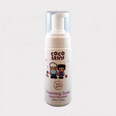 Nettoyant moussant pour les mains et le visage Coco & Tini pour la vente par Coco & Tini