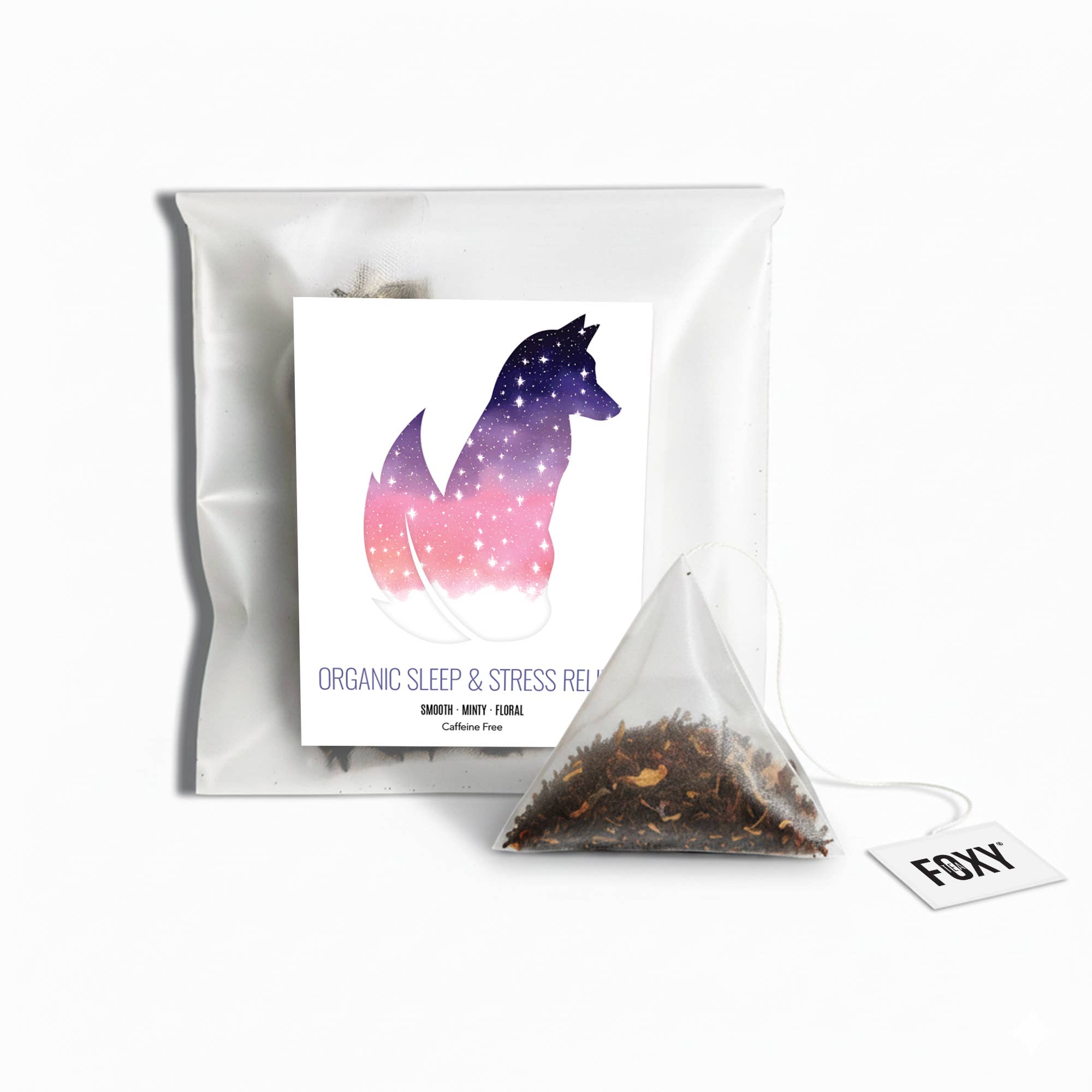 Foxy Tea® – Engroshandel Løs te – Pyramide-tepose til én kop (individuelt indpakket)9