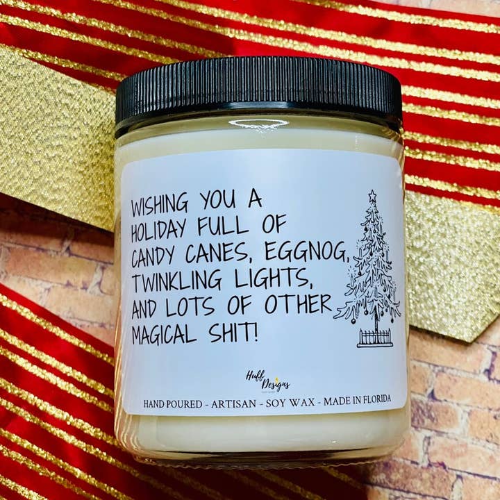 Te deseo un regalo mágico de San Valentín, Navidad para venta al por mayor de Huff Designs Candle Co