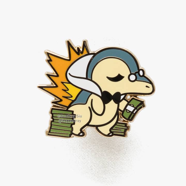 Spendaquil Pin (1.375") for engroshandel hos Geoffrey Siu Art LLC