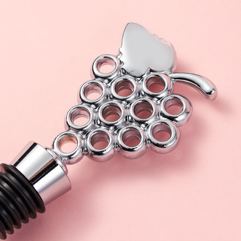 Sostraw & SmartThings - Wholesale Wine Stopper - Bottle Stopper - Grape- Gold or Silver2