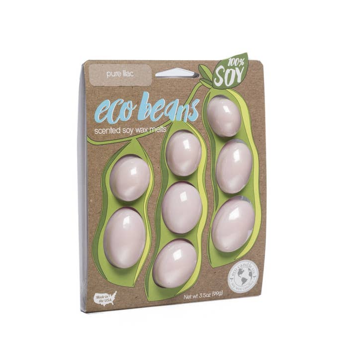 økobønner PURE LILAC for engroshandel hos Eco Candle Company