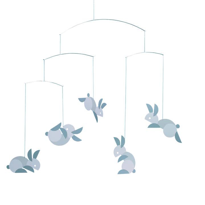 Circular Bunnies for wholesale by Flensted Hanging Art