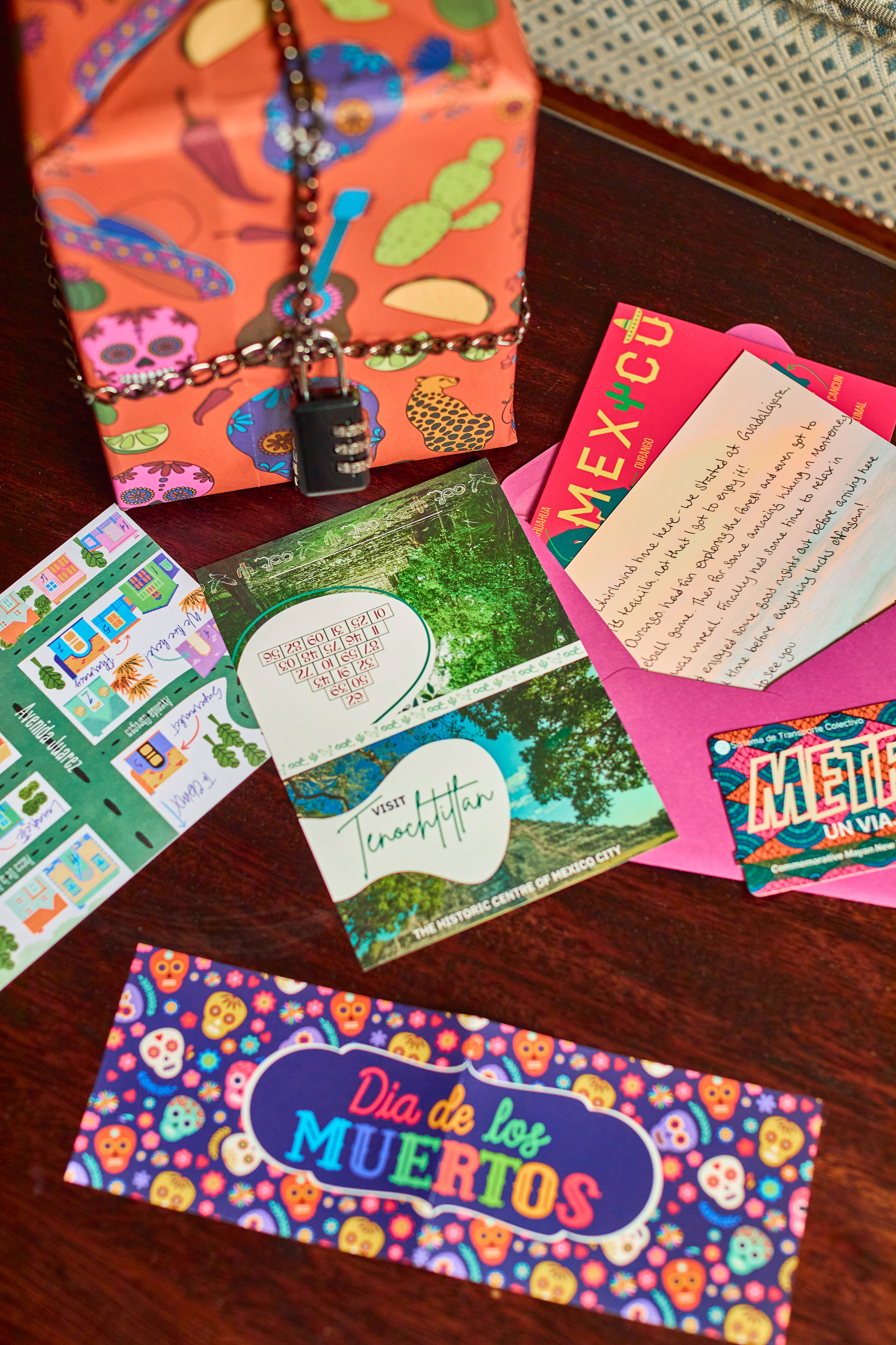 Puzzle Post Games - Wholesale Puzzle - Adult - NEW Padlock'd Mexico: An Escape Room Lock and Chain Game4